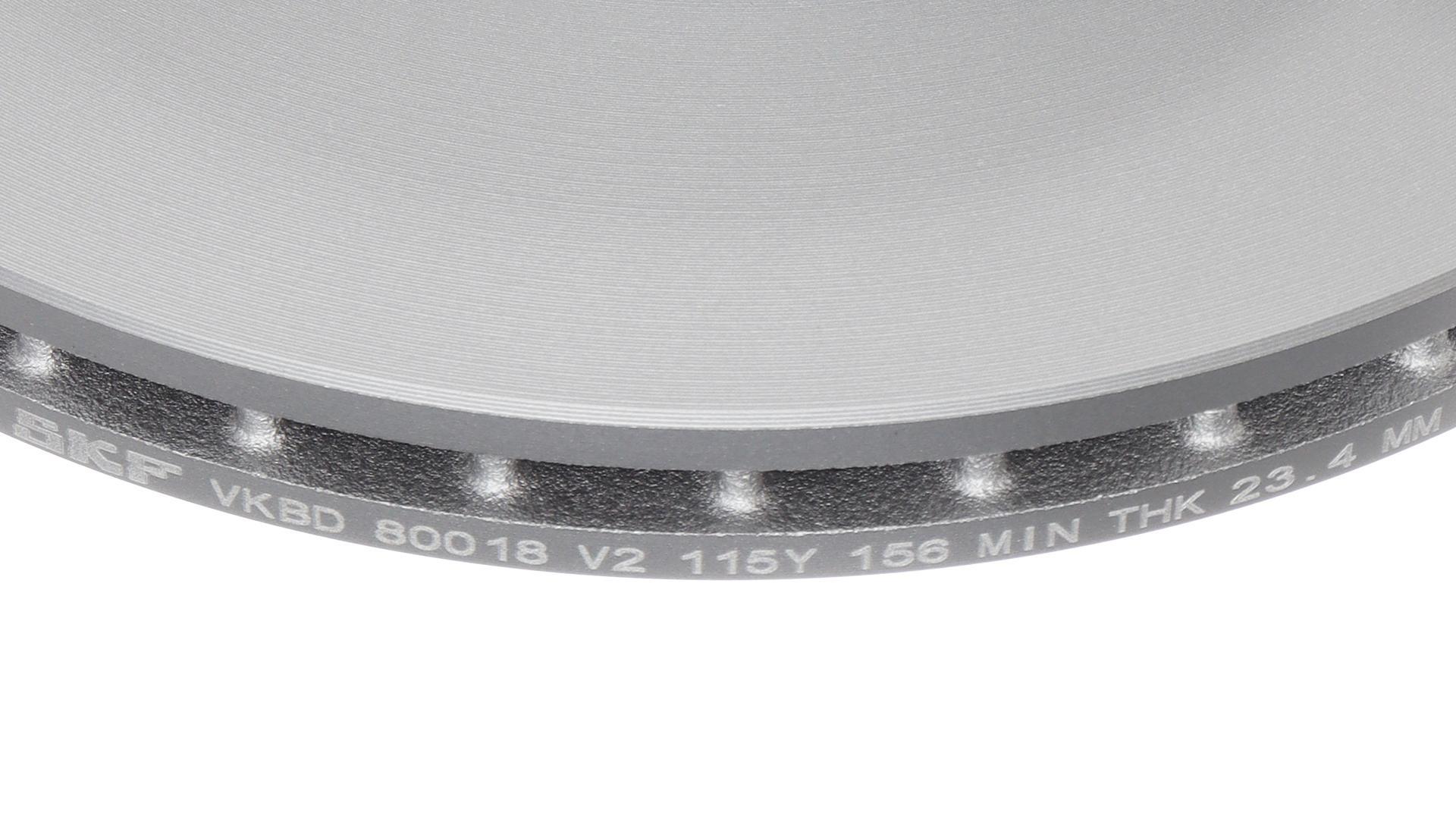 Ilustracja VKBD 80018 V2 SKF tarcza hamulcowa