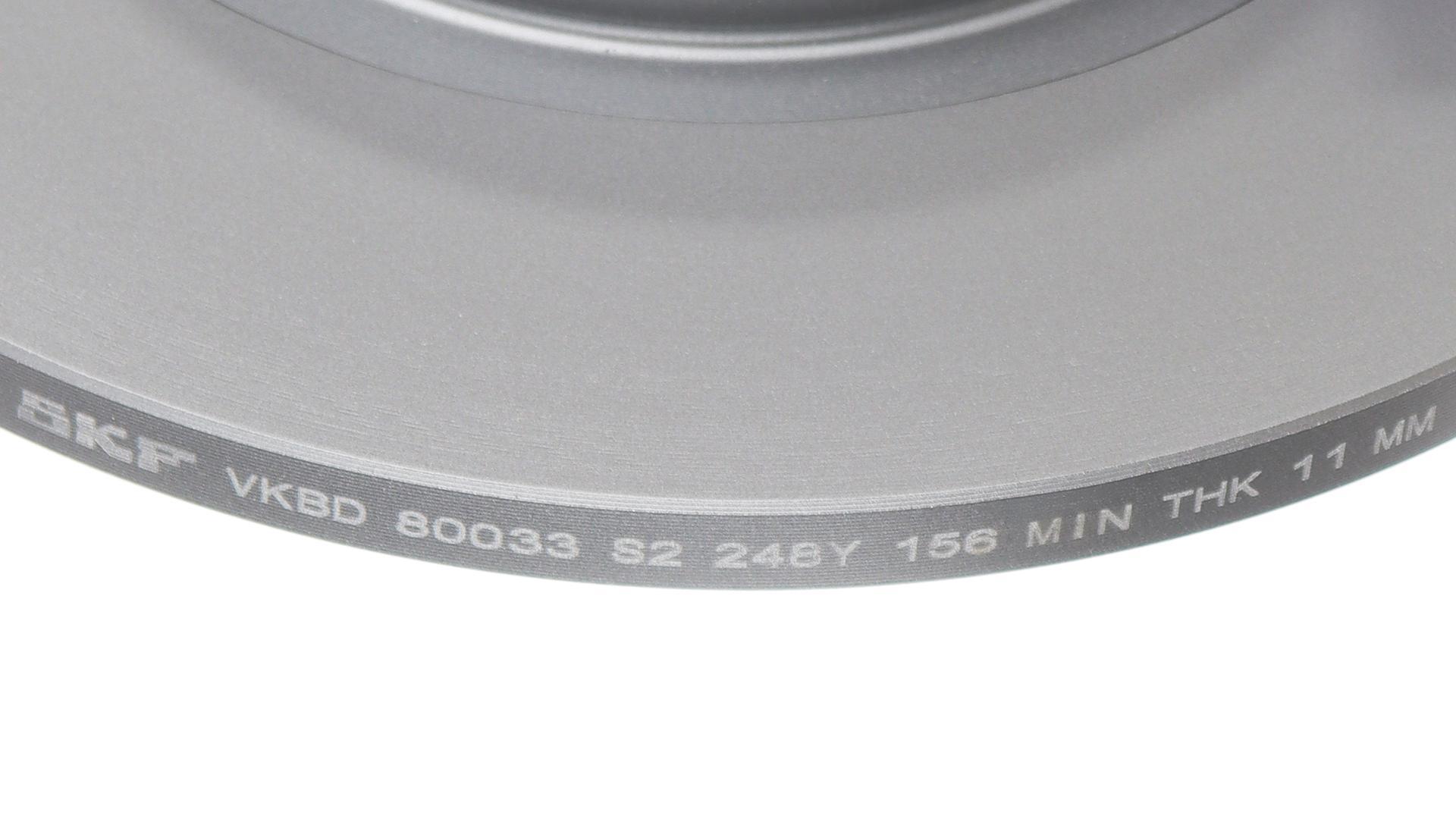 Ilustracja VKBD 80033 S2 SKF tarcza hamulcowa