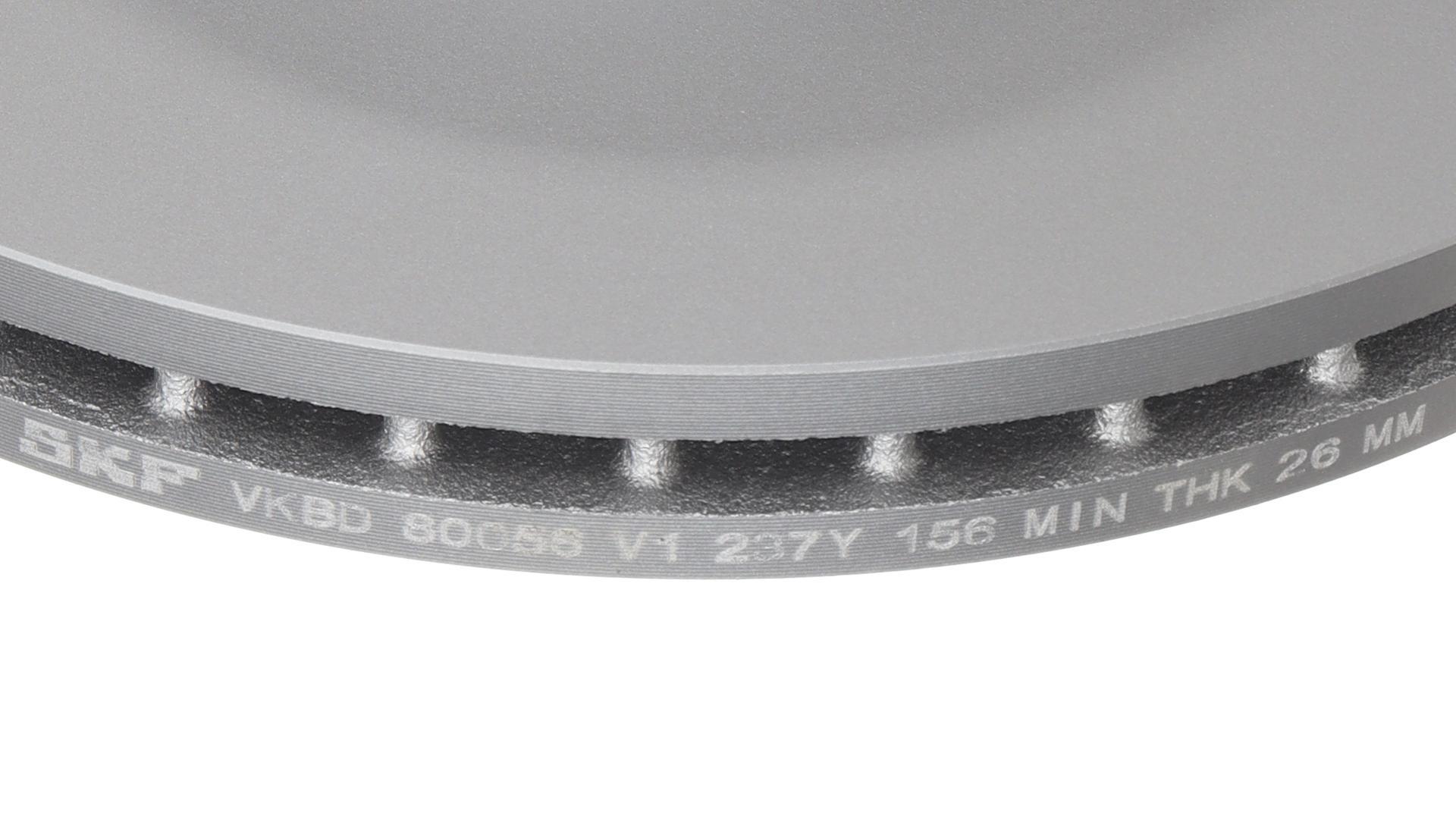 Ilustracja VKBD 80056 V1 SKF tarcza hamulcowa