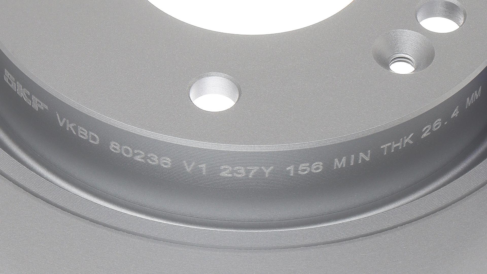 Ilustracja VKBD 80236 V1 SKF tarcza hamulcowa