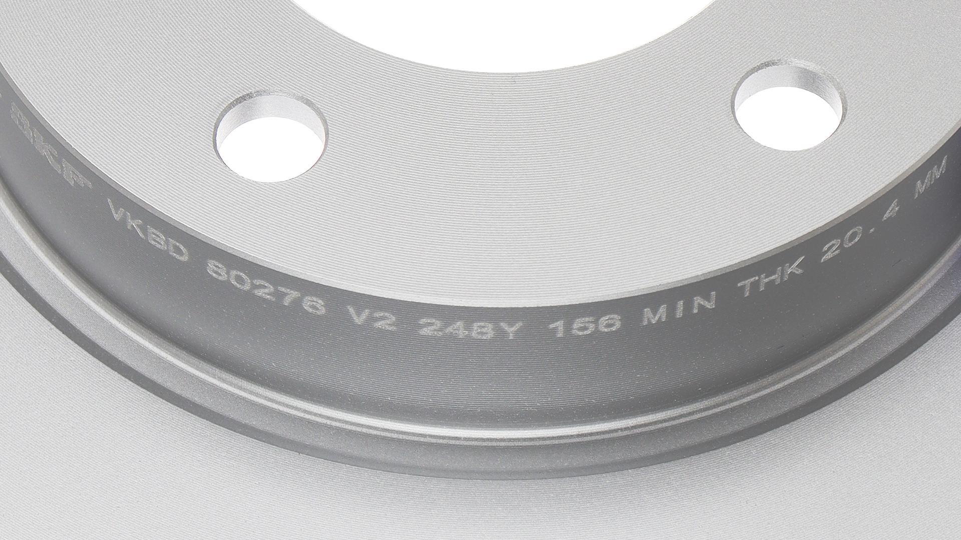 Ilustracja VKBD 80276 V2 SKF tarcza hamulcowa