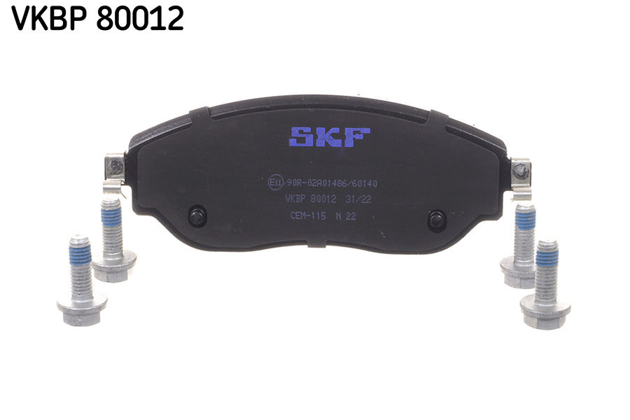 Ilustracja VKBP 80012 SKF klocki hamulcowe