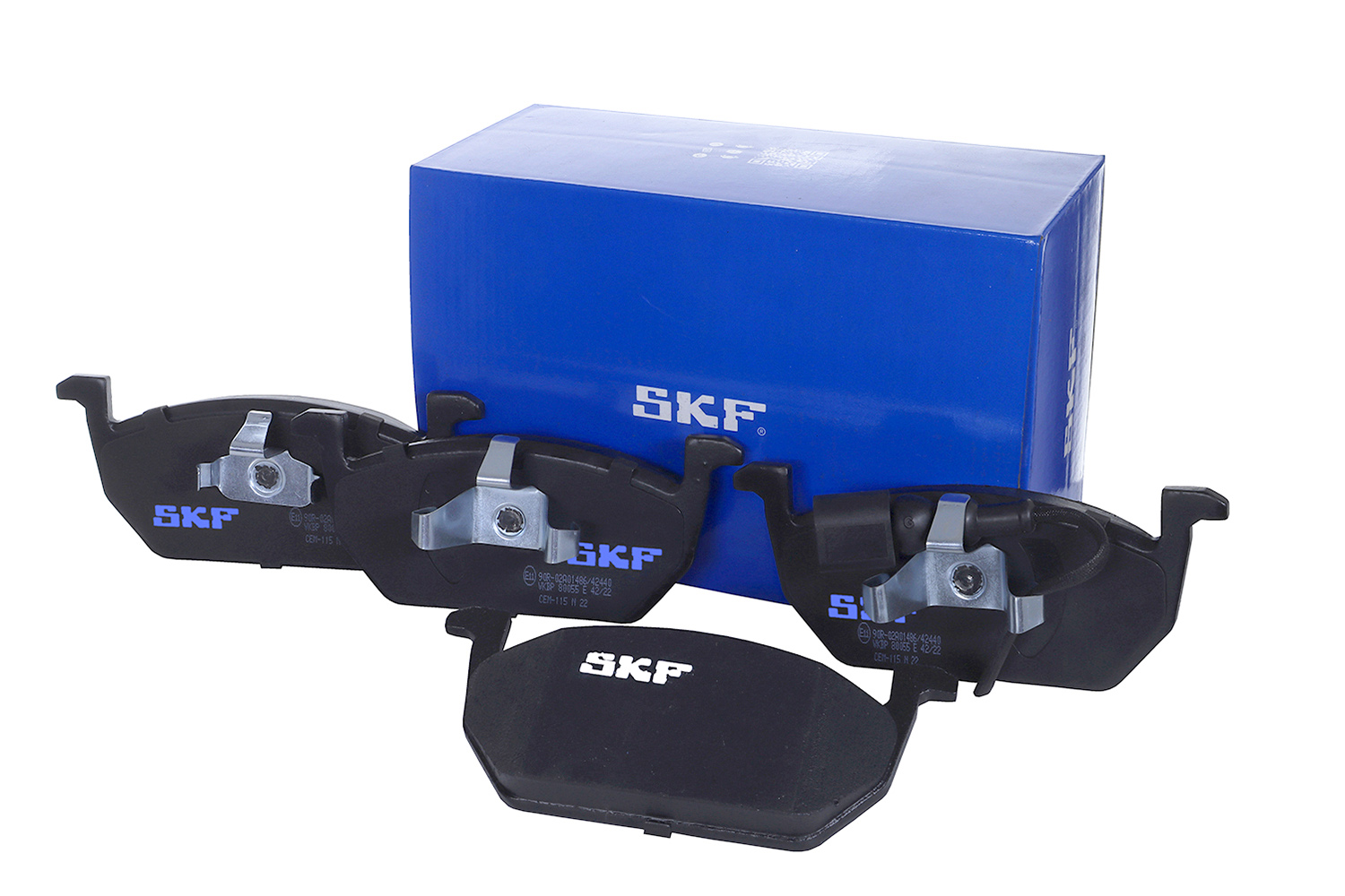 Ilustracja VKBP 80055 E SKF klocki hamulcowe