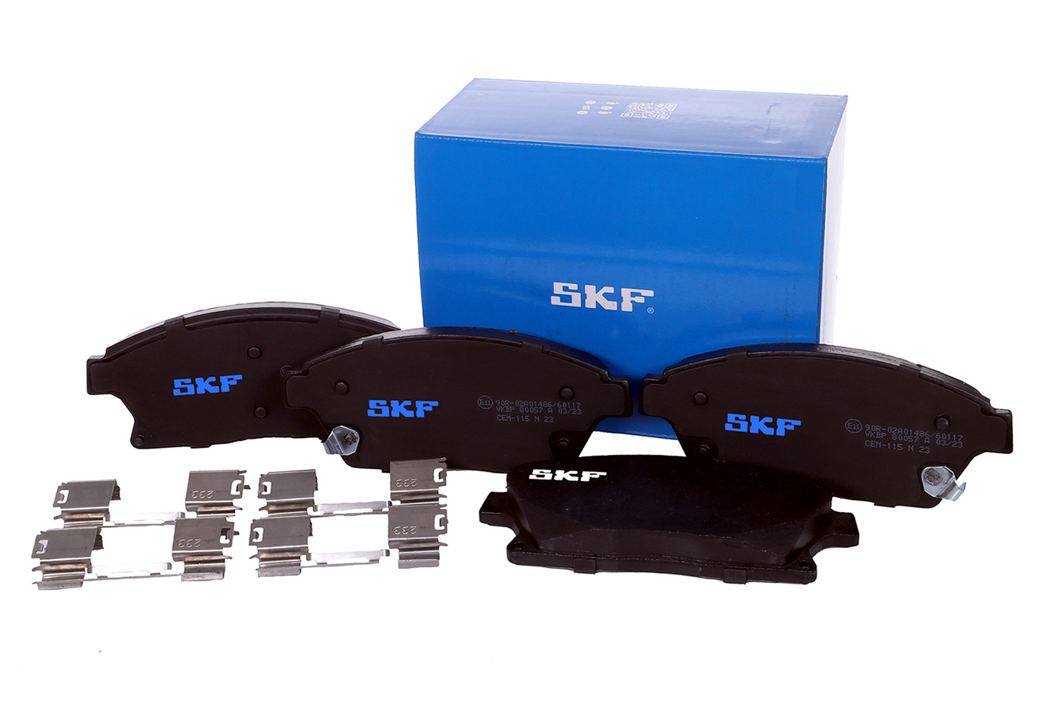 Ilustracja VKBP 80057 A SKF klocki hamulcowe