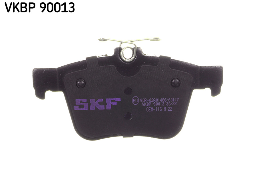Ilustracja VKBP 90013 SKF klocki hamulcowe