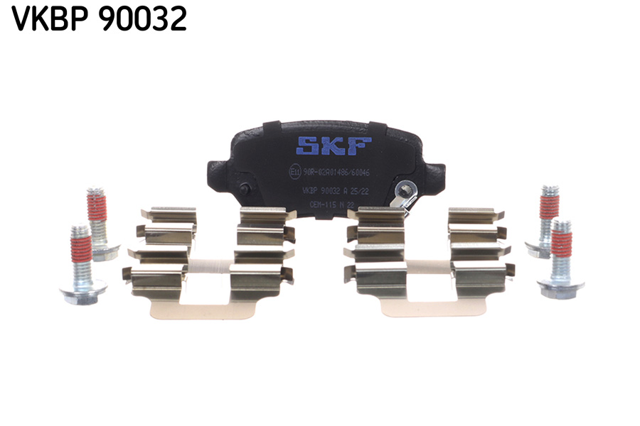 Ilustracja VKBP 90032 A SKF klocki hamulcowe
