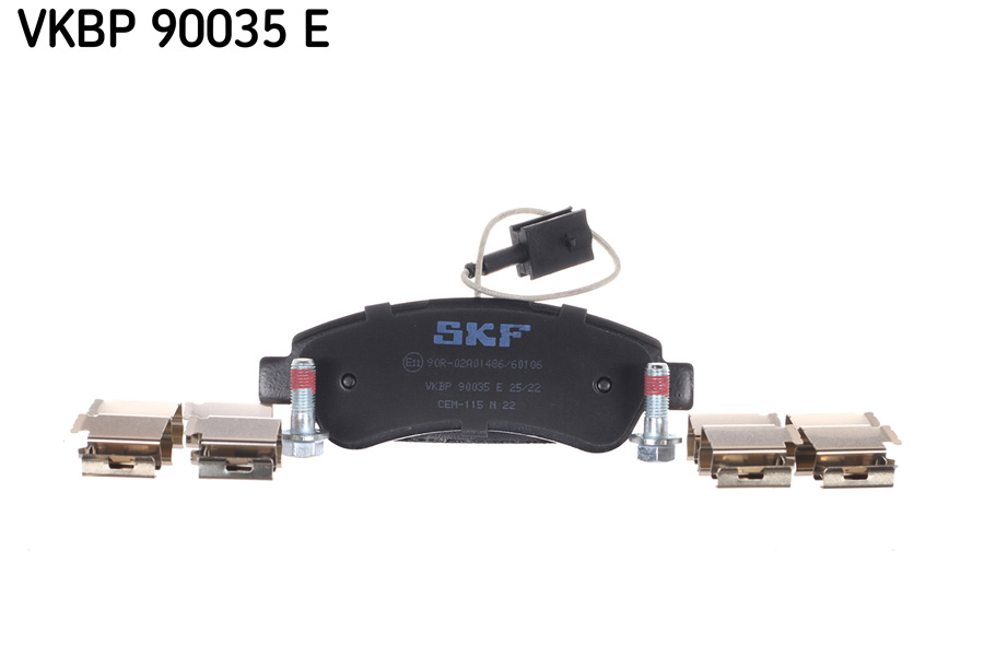 Ilustracja VKBP 90035 E SKF klocki hamulcowe