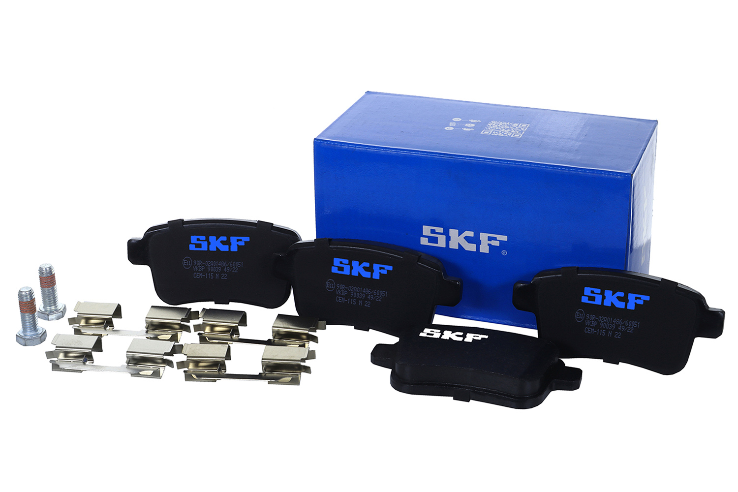 Ilustracja VKBP 90039 SKF klocki hamulcowe