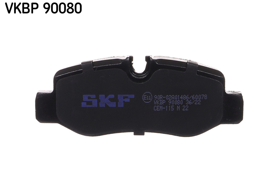 Ilustracja VKBP 90080 SKF klocki hamulcowe