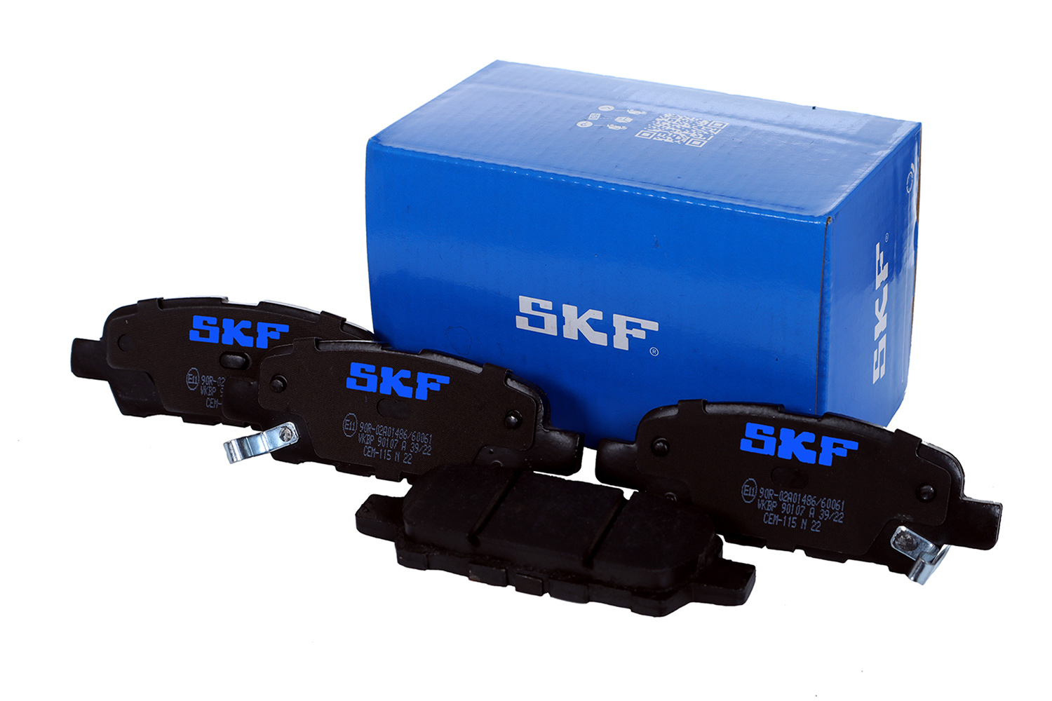 Ilustracja VKBP 90107 A SKF klocki hamulcowe