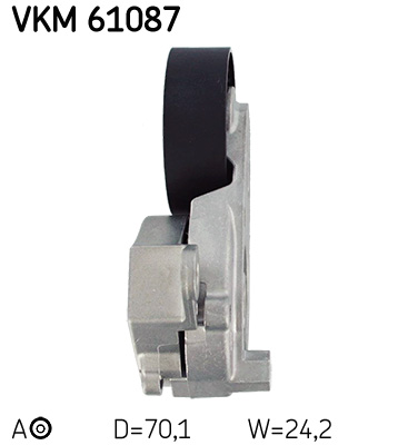 Ilustracja VKM 61087 SKF napinacz paska klinowego wielorowkowego