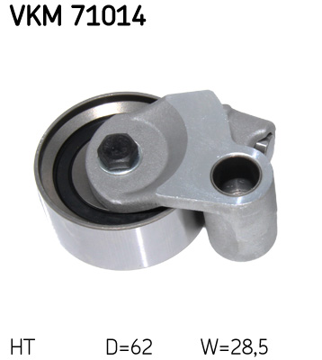Ilustracja VKM 71014 SKF rolka napinacza, pasek rozrządu