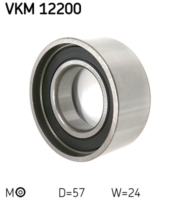 Ilustracja VKM 12200 SKF rolka napinacza, pasek rozrządu