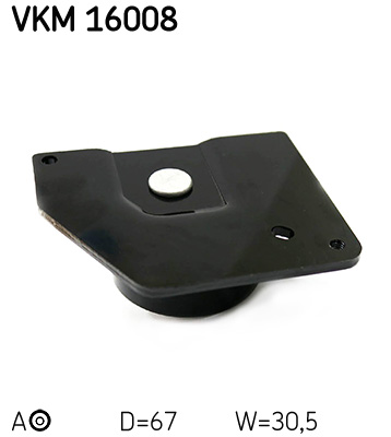 Ilustracja VKM 16008 SKF rolka napinacza, pasek rozrządu