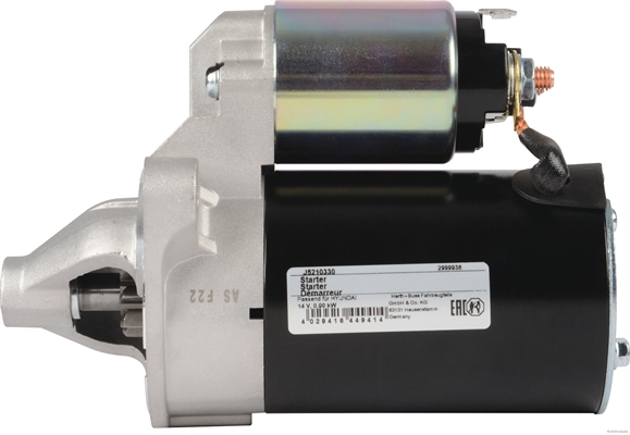 Ilustracja J5210330 HERTH+BUSS JAKOPARTS rozrusznik