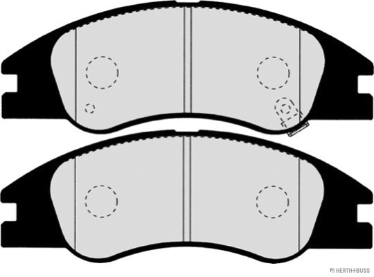Ilustracja J3600326 HERTH+BUSS JAKOPARTS klocki hamulcowe