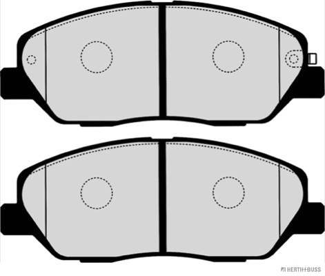 Ilustracja J3600549 HERTH+BUSS JAKOPARTS klocki hamulcowe