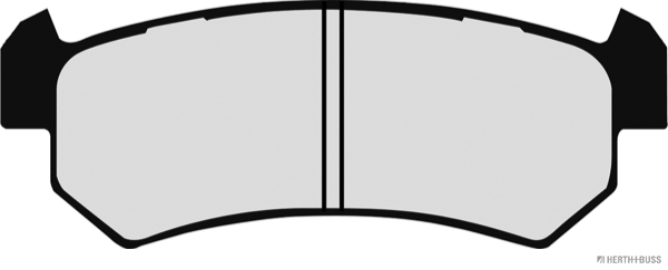 Ilustracja J3610903 HERTH+BUSS JAKOPARTS klocki hamulcowe