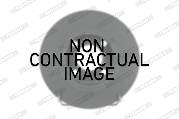 Ilustracja DDF2661C FERODO tarcza hamulcowa