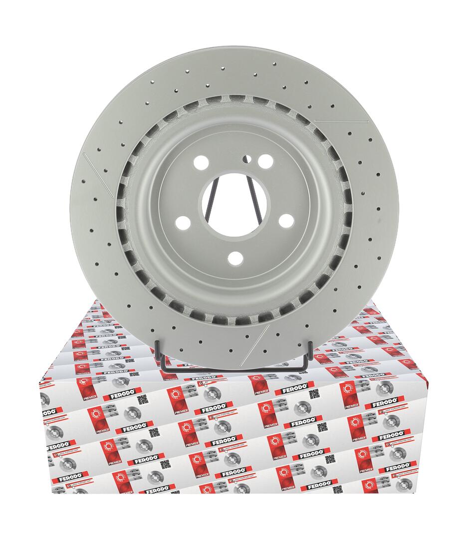 Ilustracja DDF3304C FERODO tarcza hamulcowa