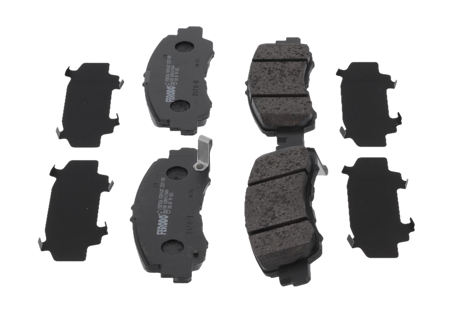 Ilustracja FDB5386 FERODO klocki hamulcowe