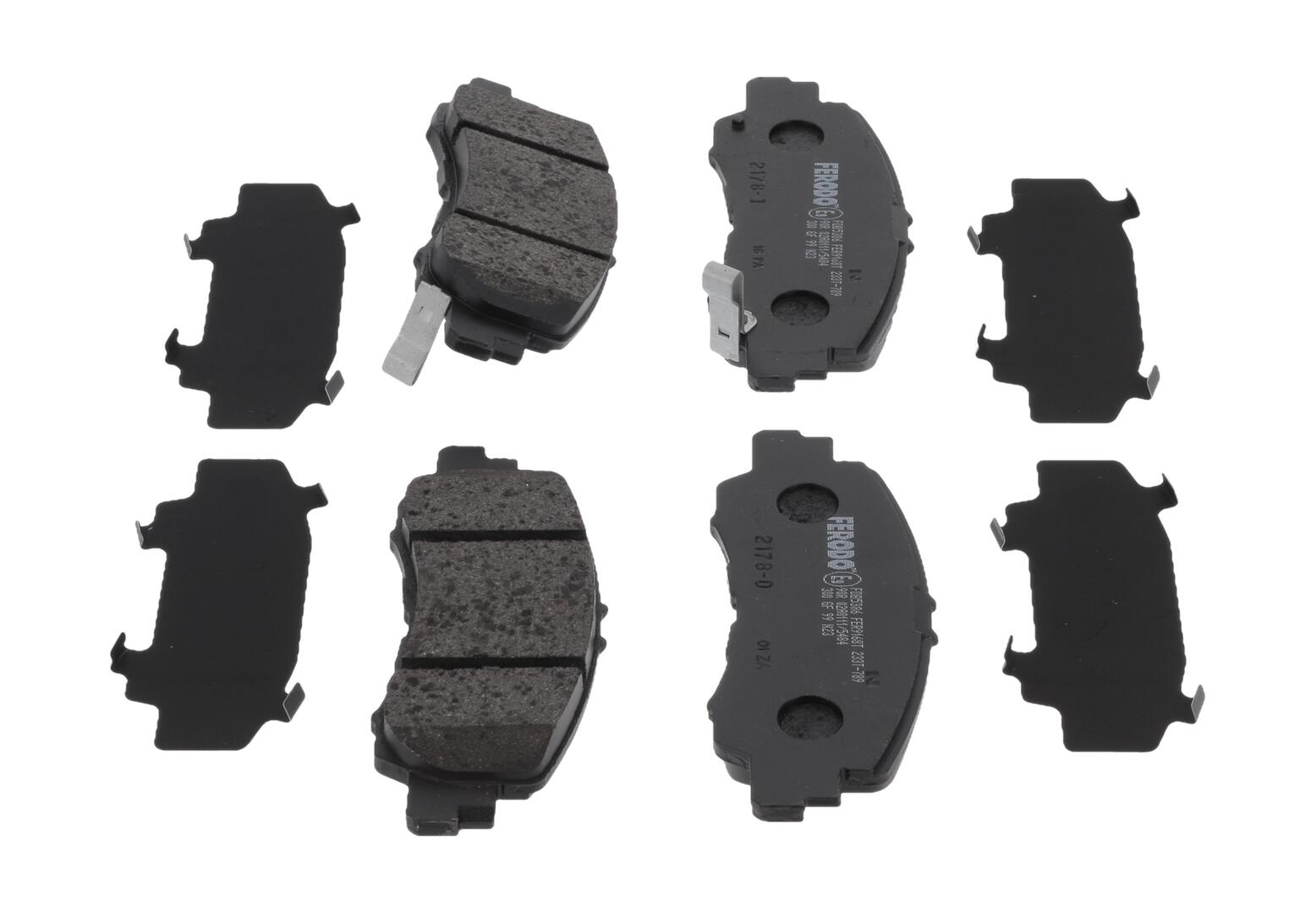Ilustracja FDB5386 FERODO klocki hamulcowe