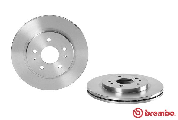 Ilustracja 09.B560.10 BREMBO tarcza hamulcowa