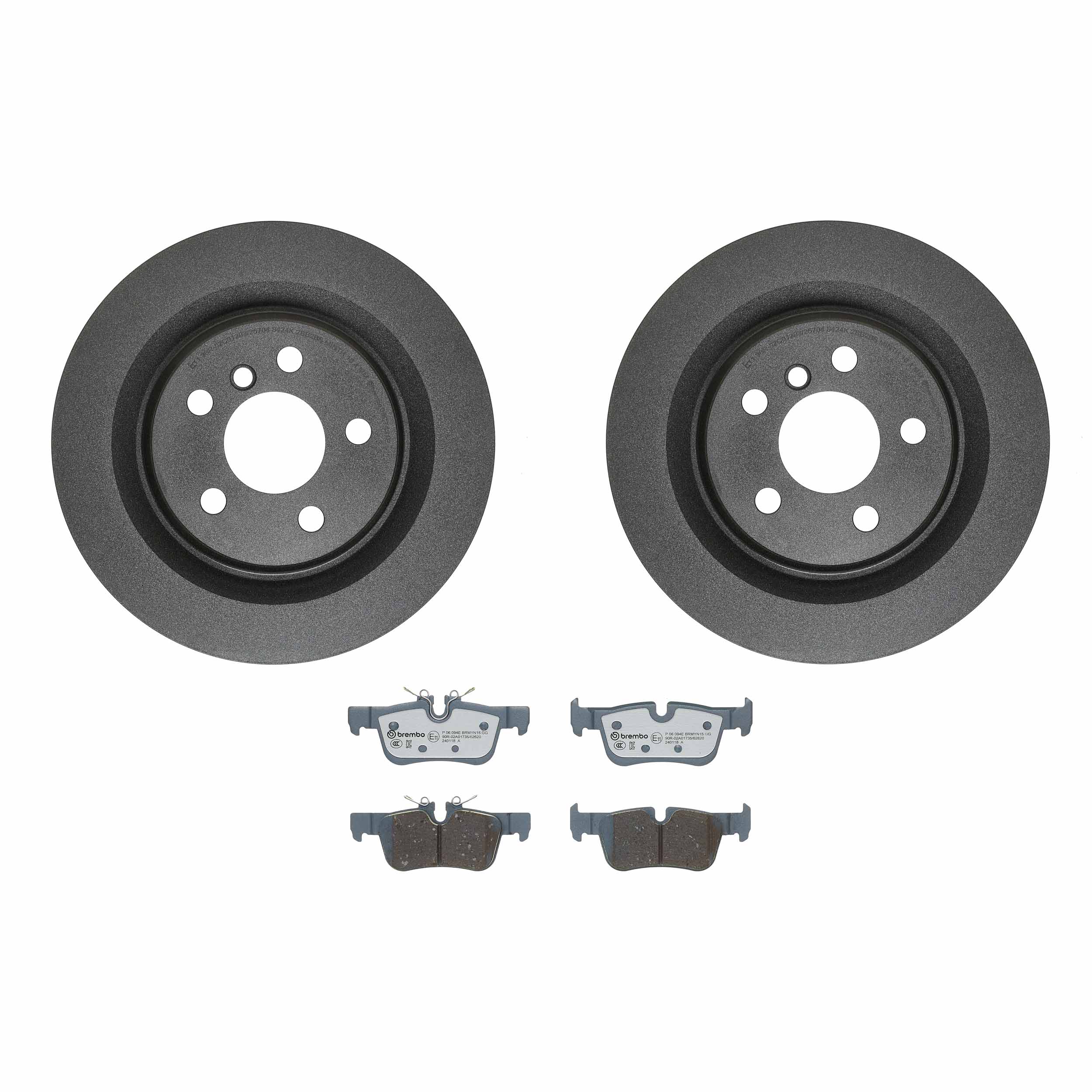 Ilustracja KT 08 063 BREMBO zestaw do hamulców, hamulce tarczowe