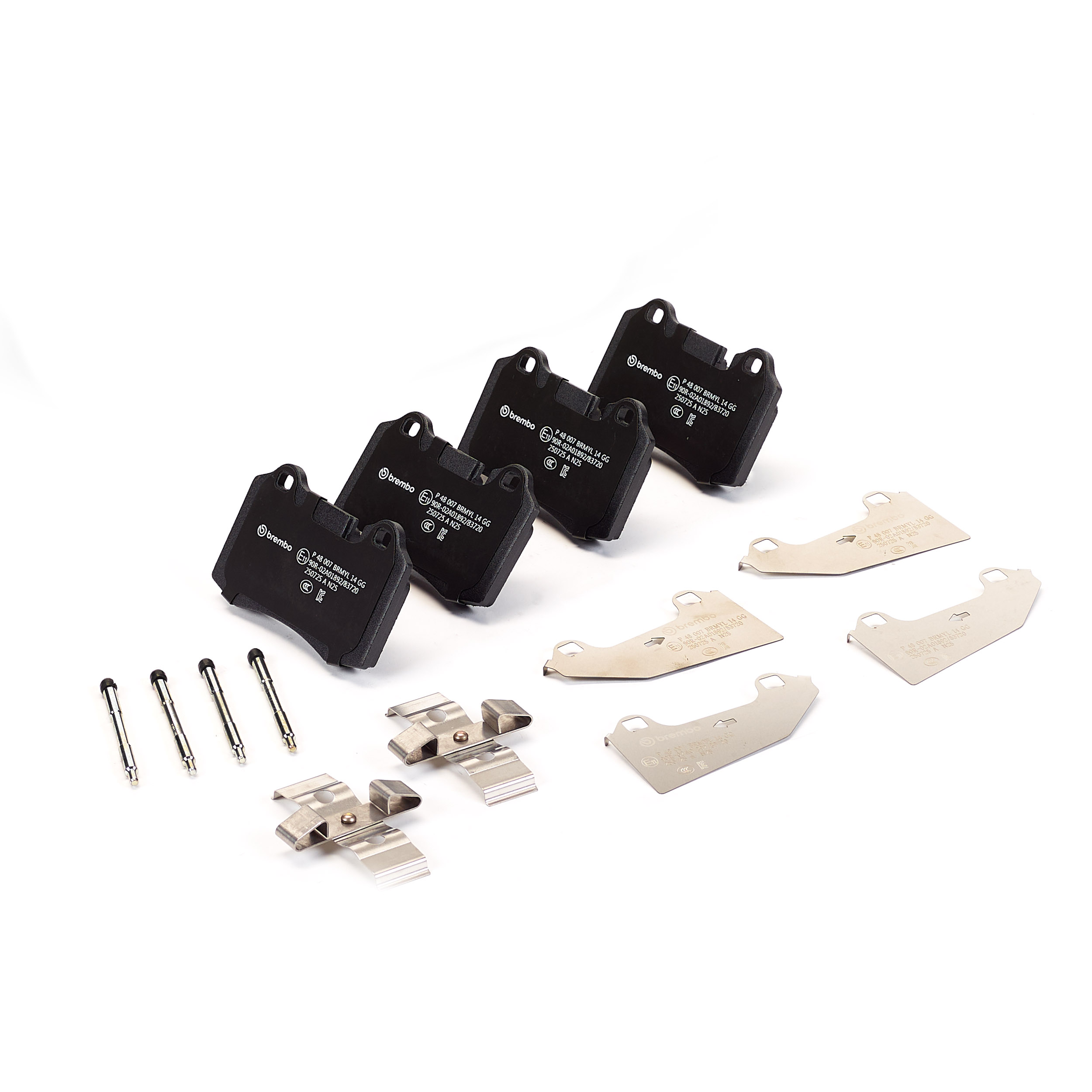 Ilustracja P 48 007 BREMBO klocki hamulcowe