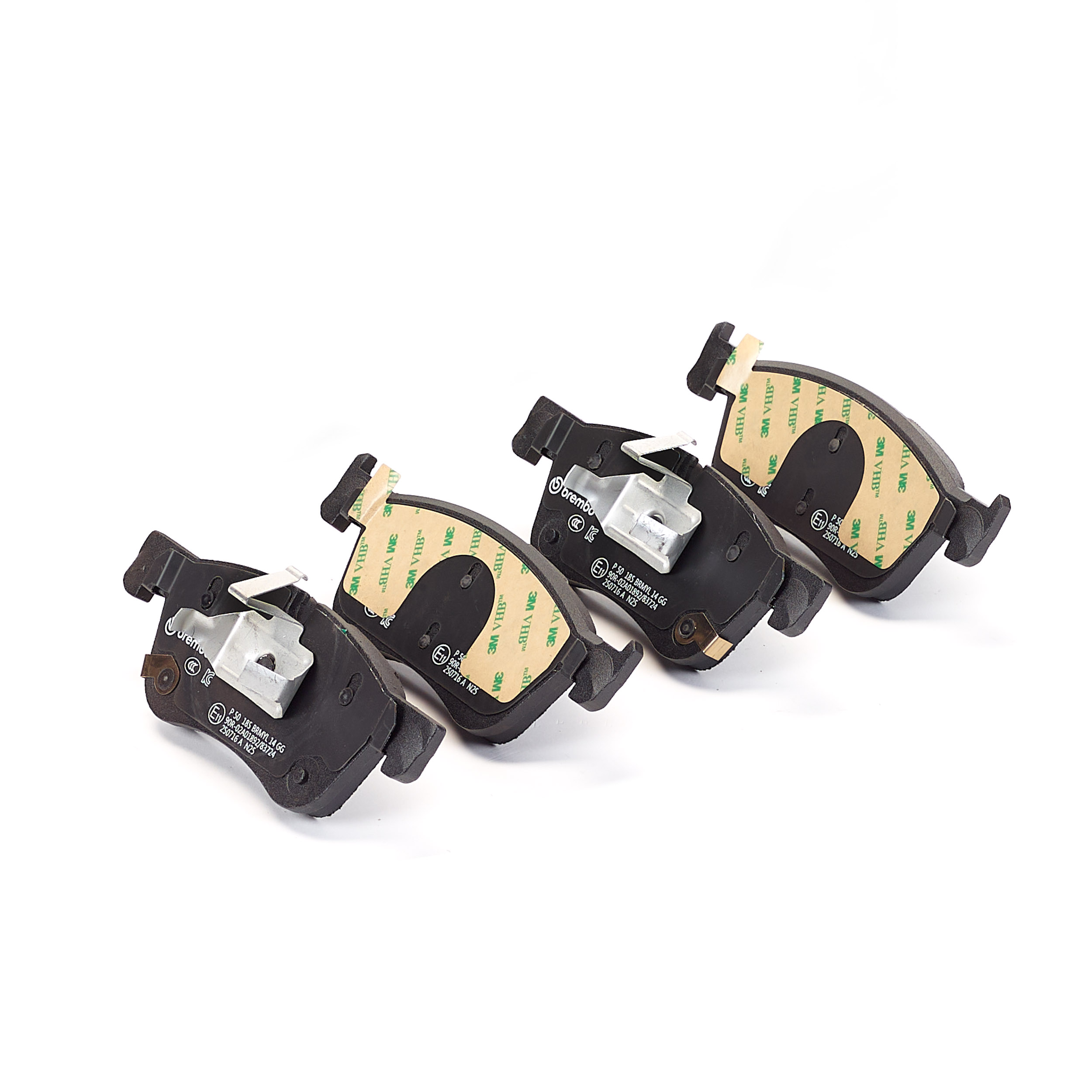 Ilustracja P 50 185 BREMBO klocki hamulcowe