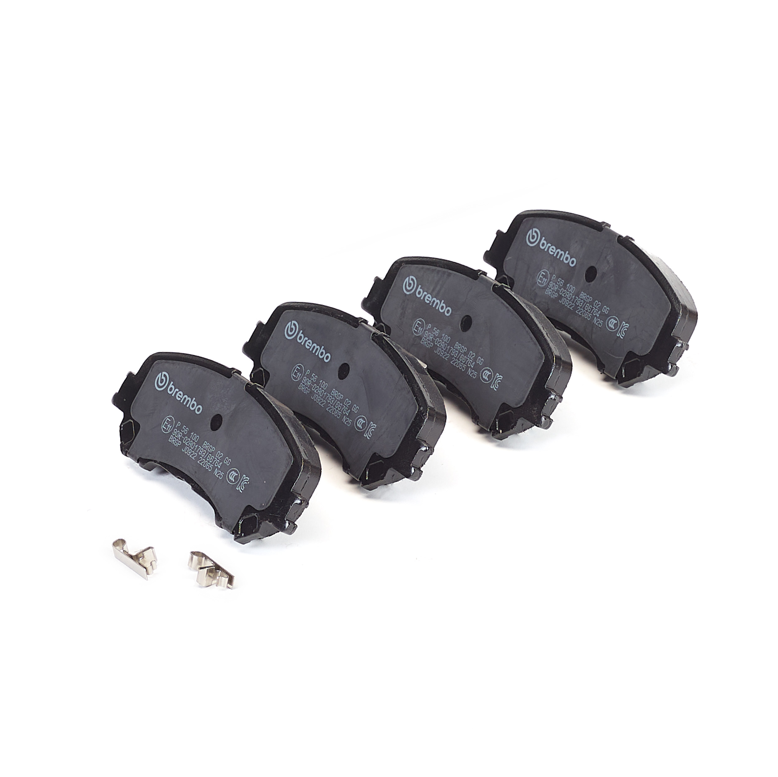Ilustracja P 56 100 BREMBO klocki hamulcowe