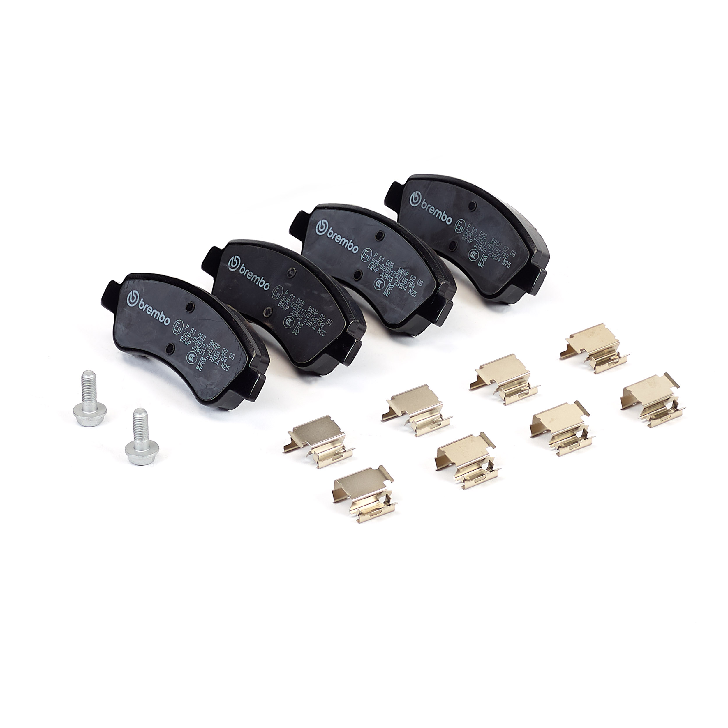 Ilustracja P 61 066 BREMBO klocki hamulcowe