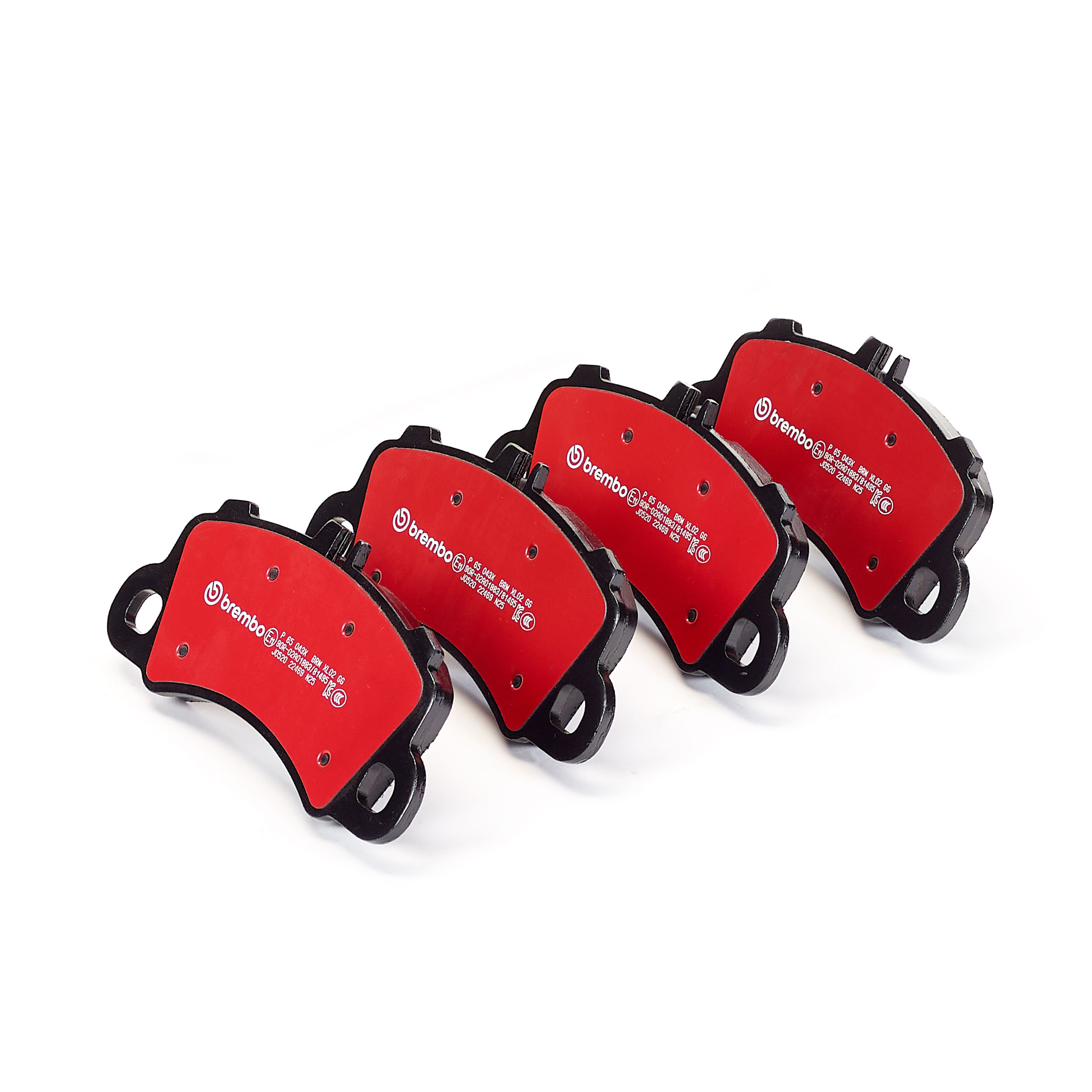 Ilustracja P 65 043X BREMBO klocki hamulcowe