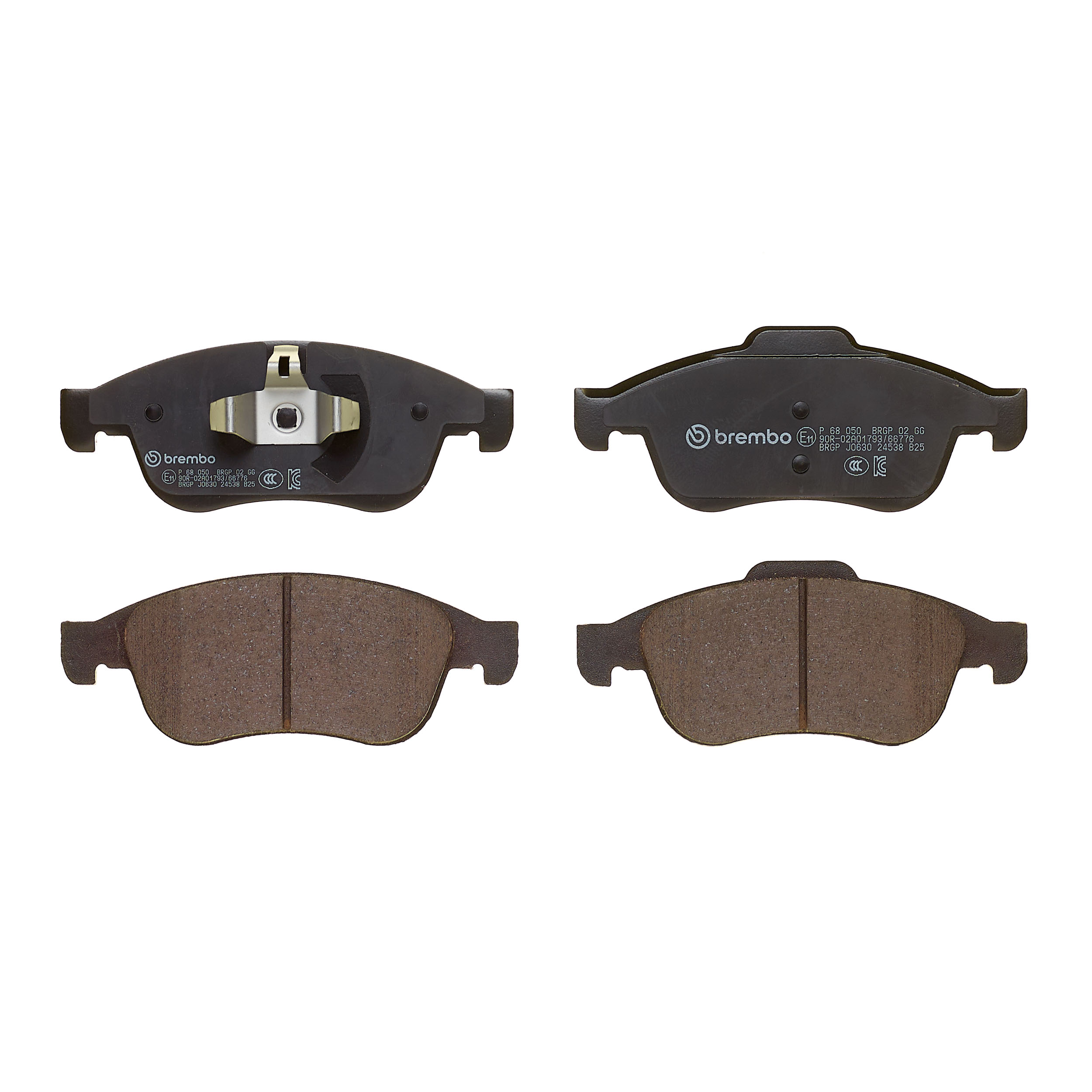 Ilustracja P 68 050 BREMBO klocki hamulcowe