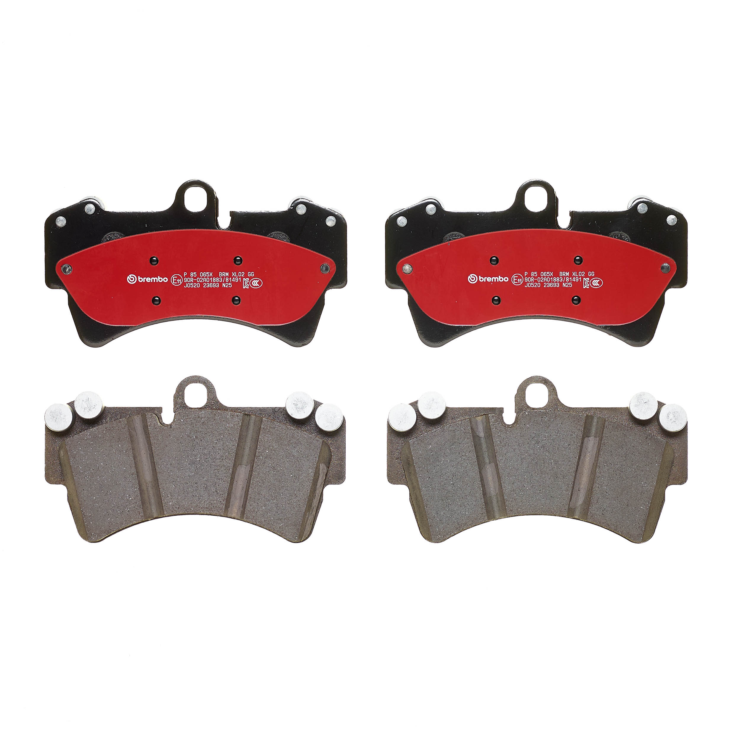 Ilustracja P 85 065X BREMBO klocki hamulcowe