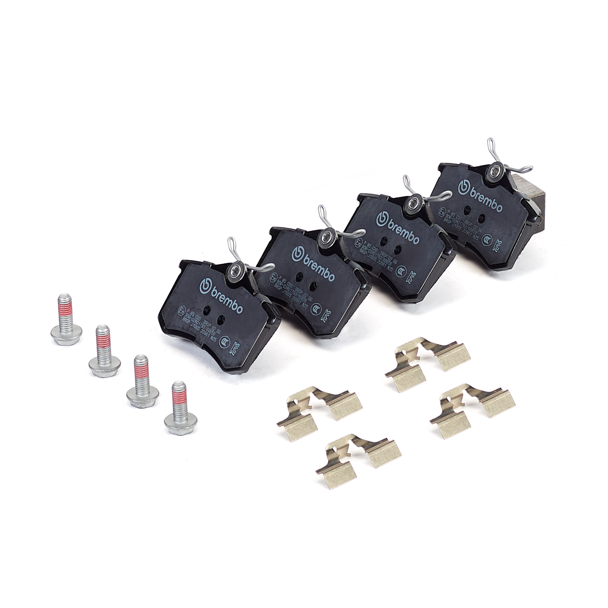Ilustracja P 85 020 BREMBO klocki hamulcowe