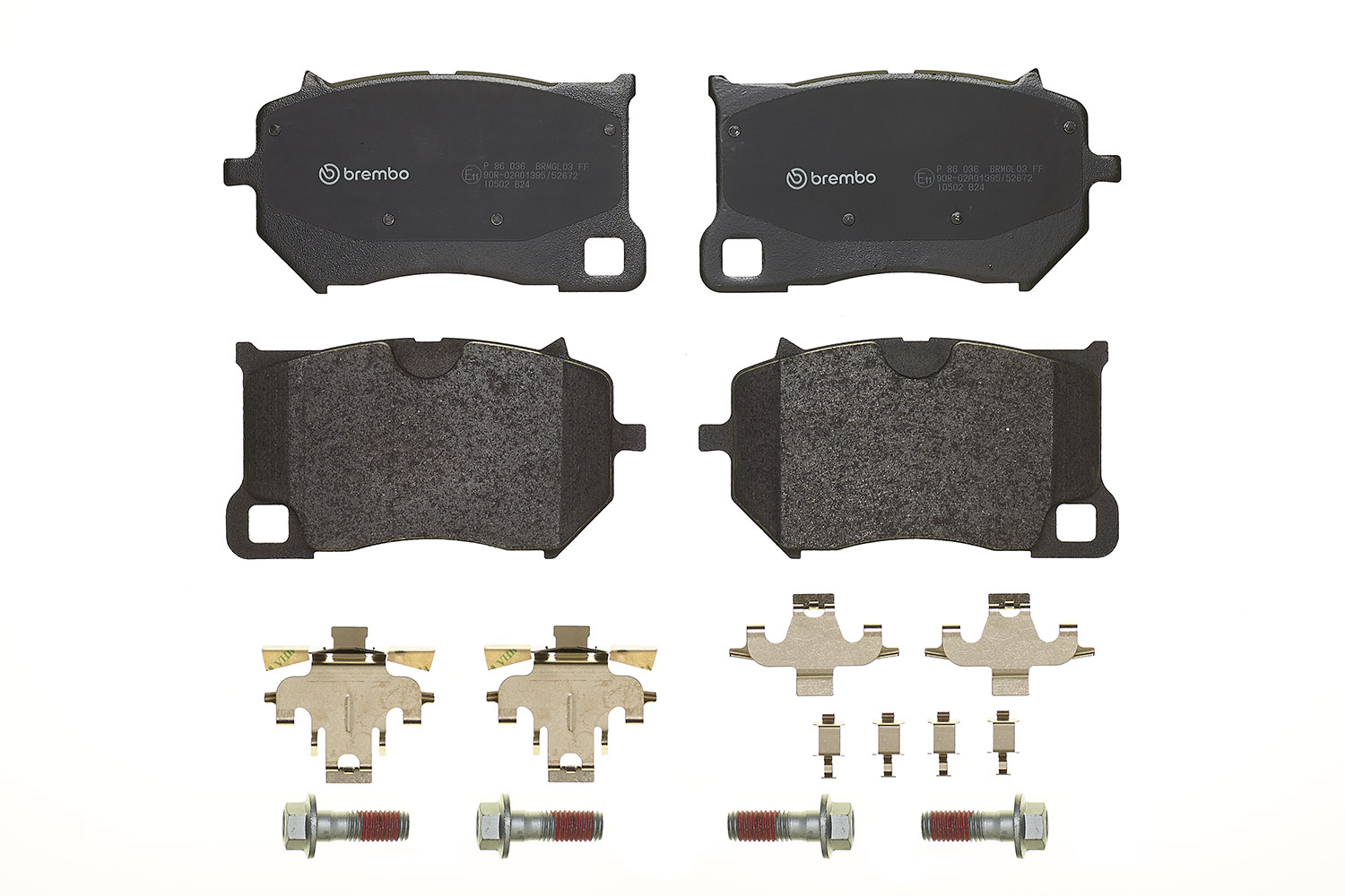 Ilustracja P 86 036 BREMBO klocki hamulcowe