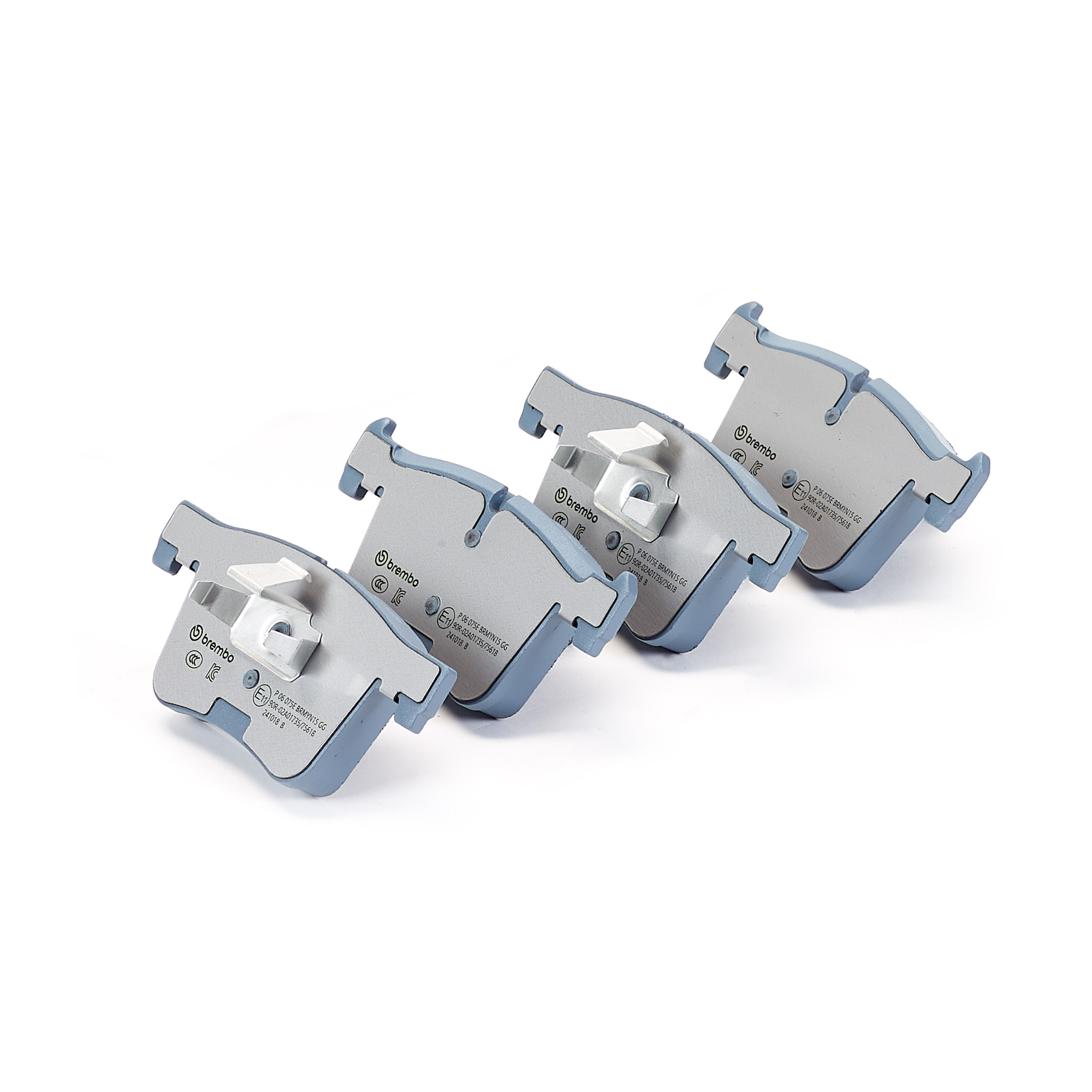 Ilustracja P 06 075E BREMBO klocki hamulcowe