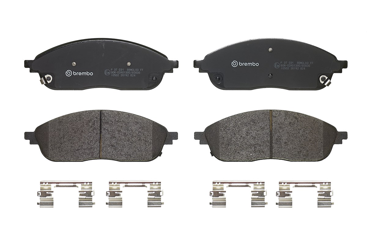 Ilustracja P 37 031 BREMBO klocki hamulcowe