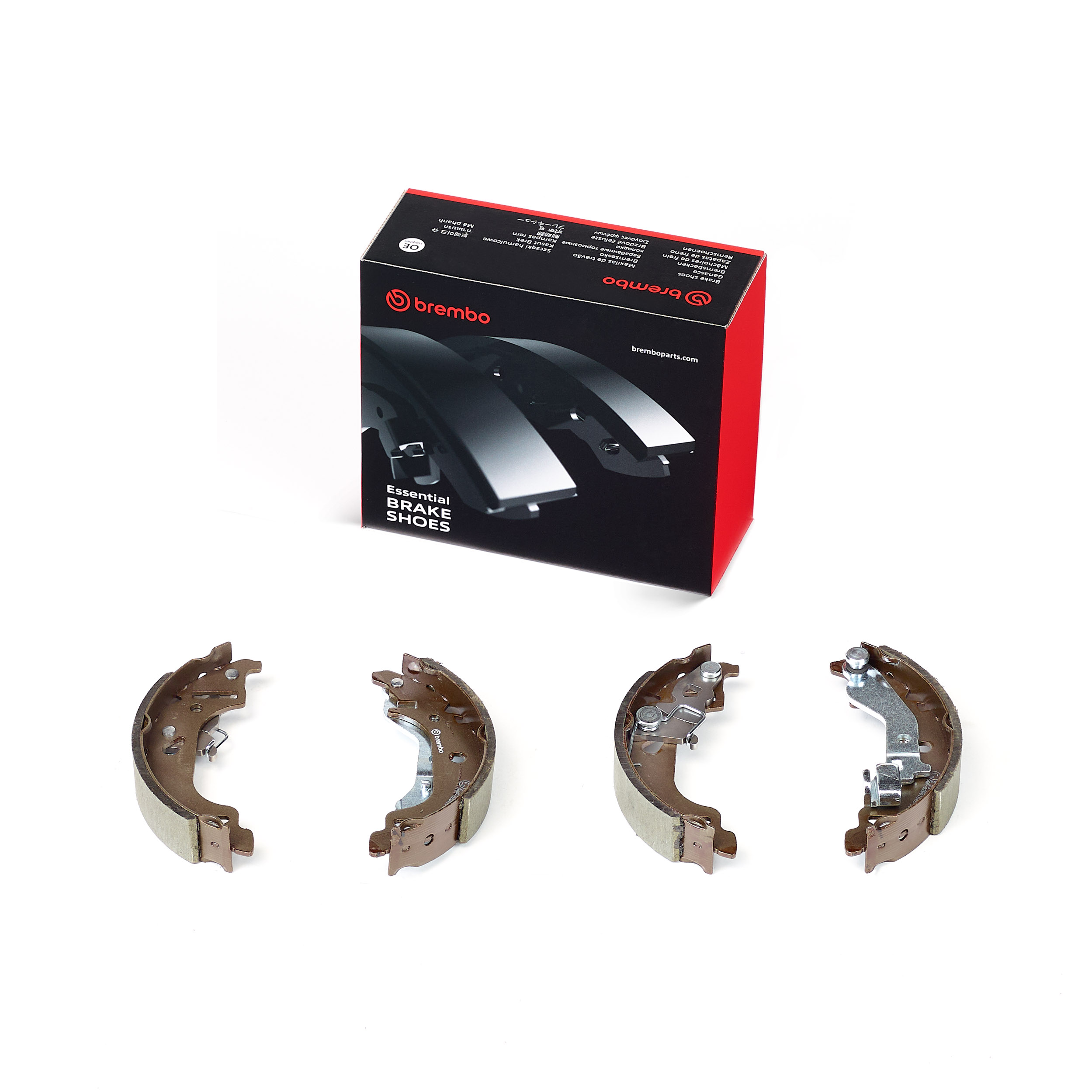 Ilustracja S 23 550 BREMBO zestaw szczęk hamulcowych