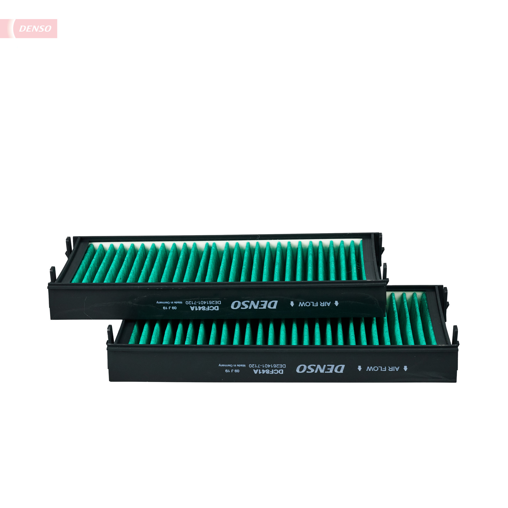 Ilustracja DCF841A DENSO filtr kabinowy