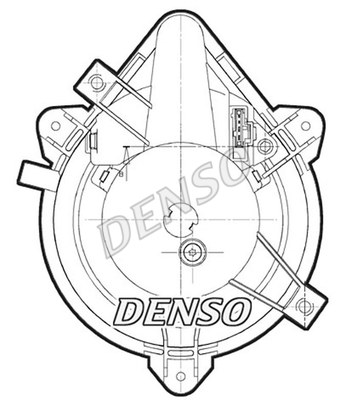 Ilustracja DEA09044 DENSO wentylator wewnętrzny