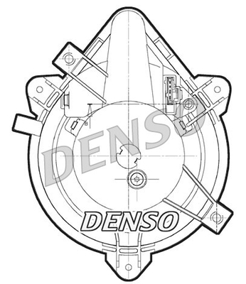 Ilustracja DEA09044 DENSO wentylator wewnętrzny