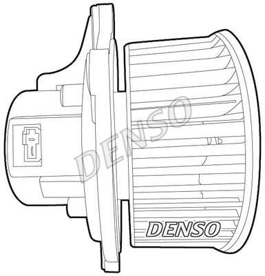 Ilustracja DEA43003 DENSO wentylator wewnętrzny