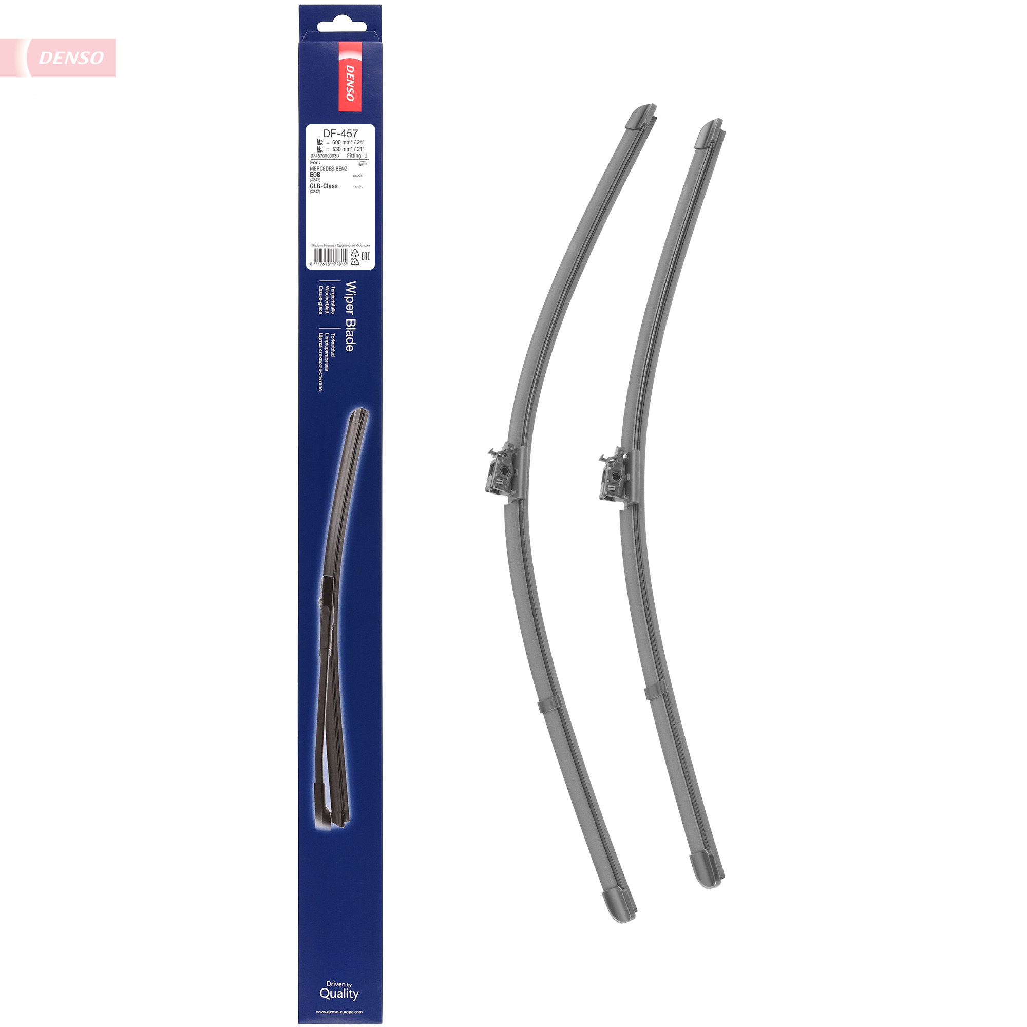 Ilustracja DF-457 DENSO pióro wycieraczki