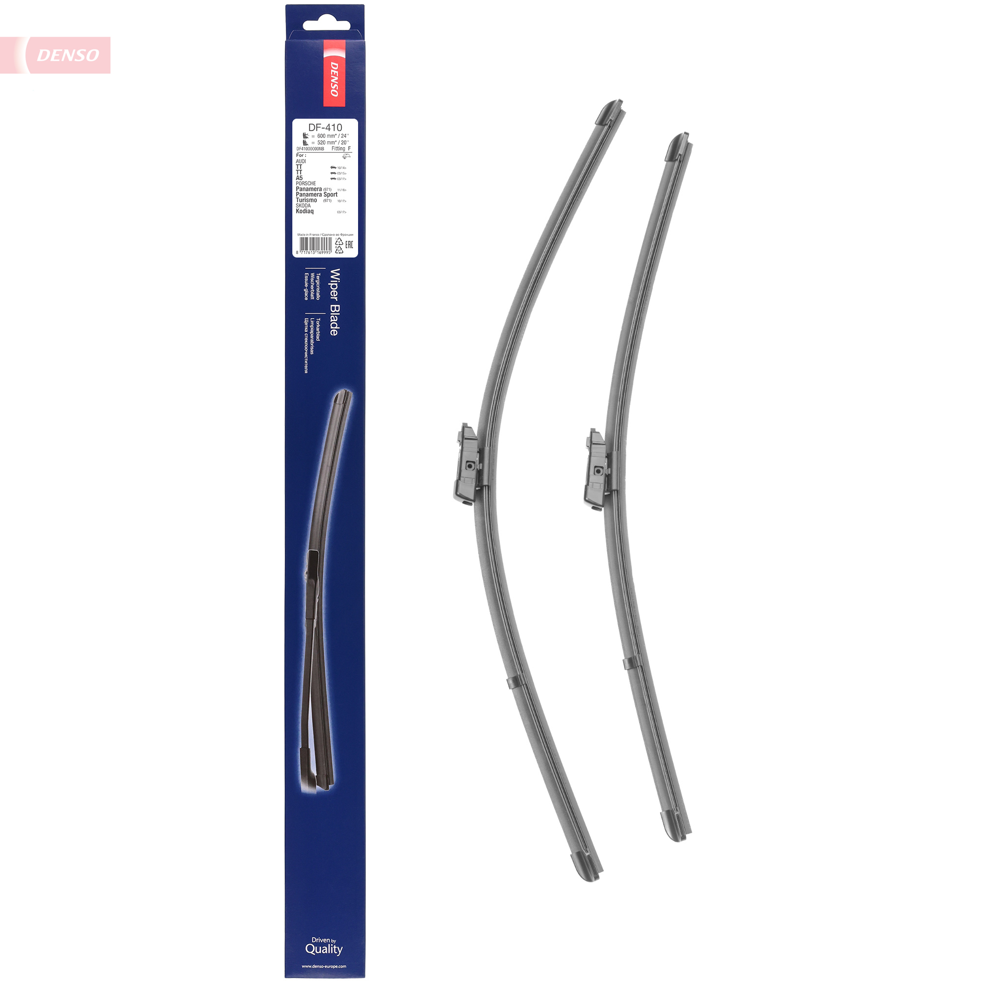 Ilustracja DF-410 DENSO pióro wycieraczki