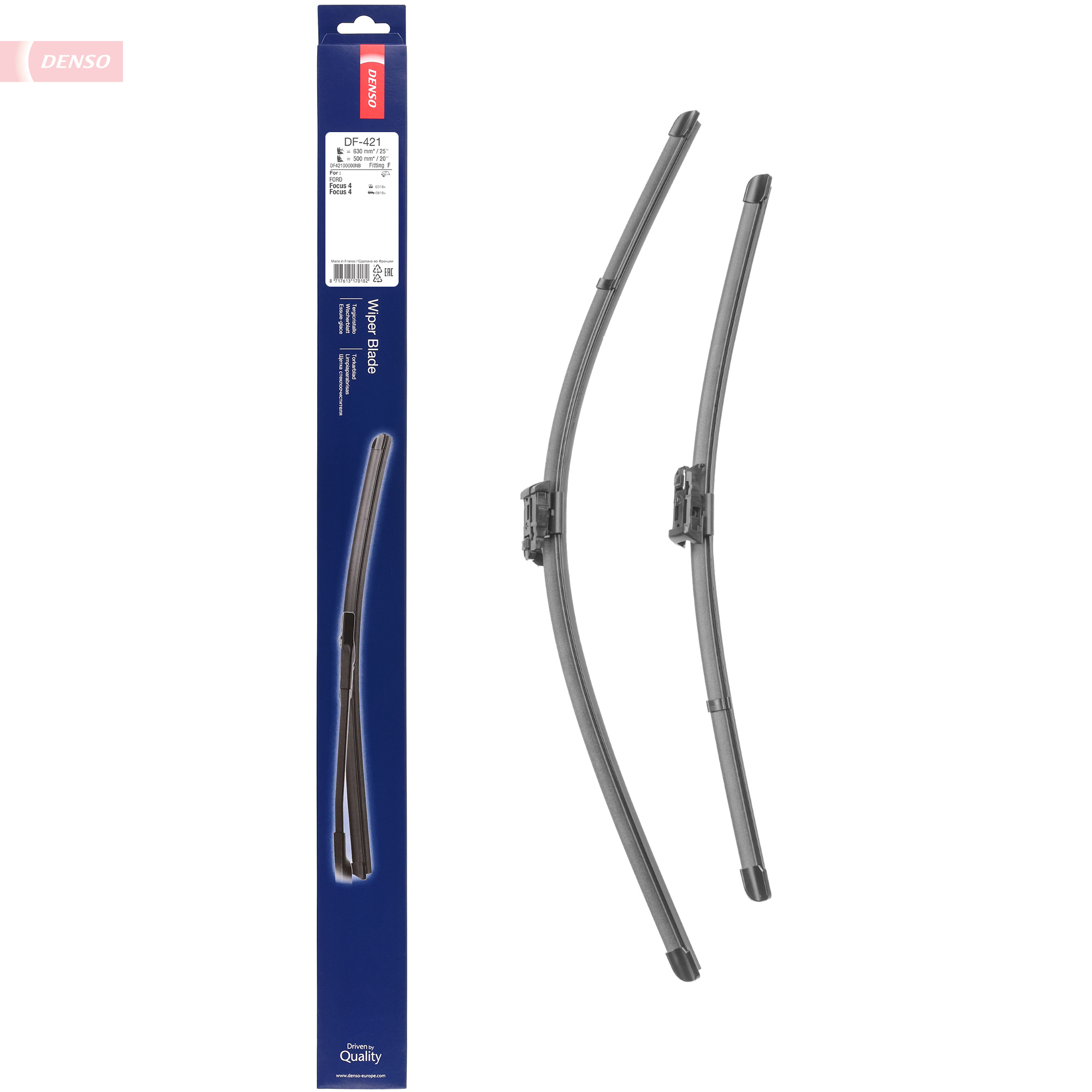 Ilustracja DF-421 DENSO pióro wycieraczki