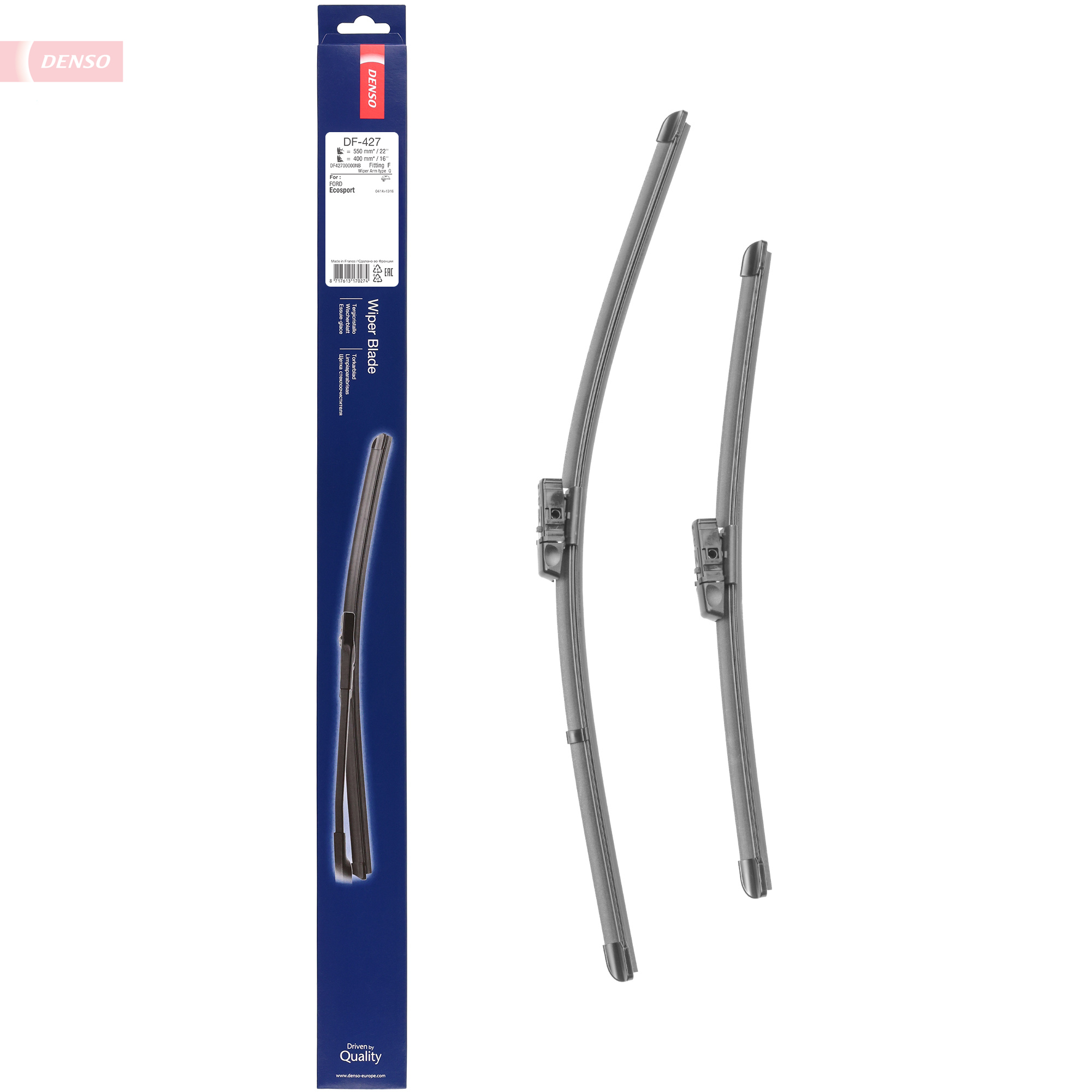 Ilustracja DF-427 DENSO pióro wycieraczki