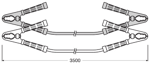 Ilustracja OSC250A AMS-OSRAM pomocnicze przewody rozruchowe