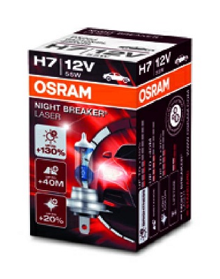 Ampoules Xénon H7 Osram Cool Blue Boost 5000K - 62210CBB